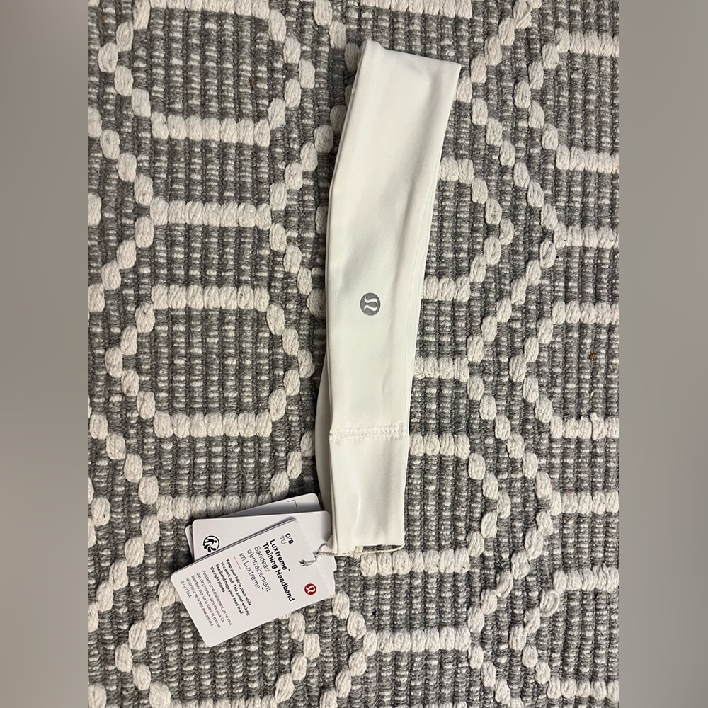Lululemon Ivory Stretch Headband